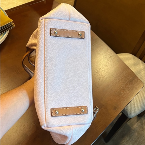 Dooney & Bourke Blush and Brown Leather Bag - Picture 6 of 6